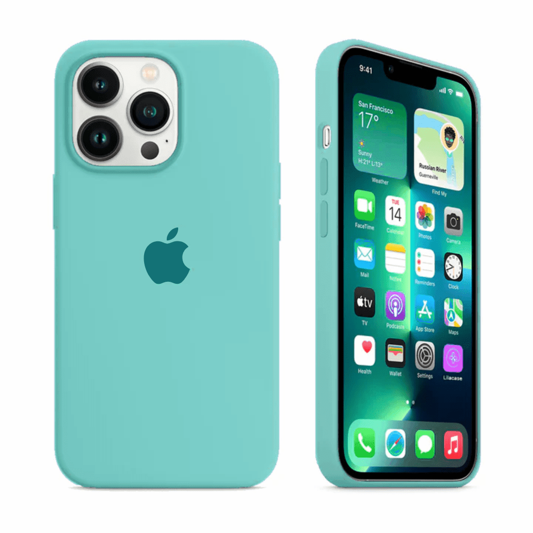 iPhone Silicone Case (Ice Sea Blue) - A-1 Thread Vault