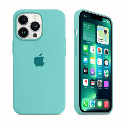 iPhone Silicone Case (Ice Sea Blue) - A-1 Thread Vault