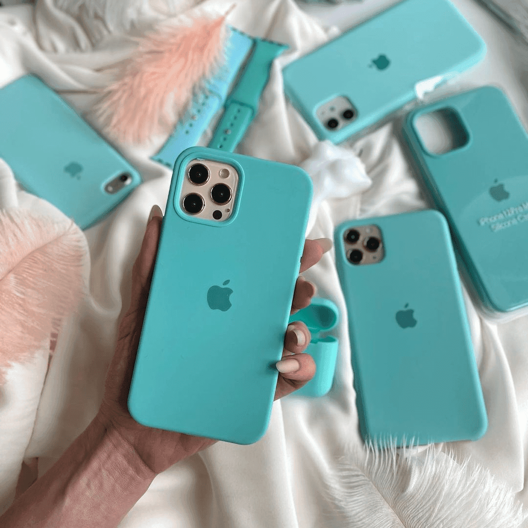 iPhone Silicone Case (Ice Sea Blue) - A-1 Thread Vault