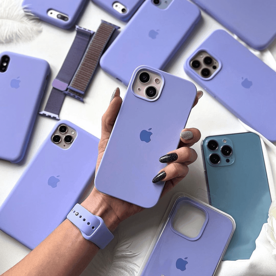 iPhone Silicone Case (Lilac) - A-1 Thread Vault
