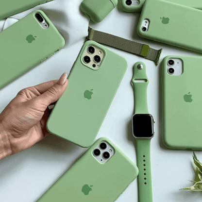 iPhone Silicone Case (Matcha Green) - A-1 Thread Vault