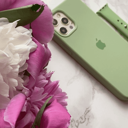 iPhone Silicone Case (Matcha Green) - A-1 Thread Vault