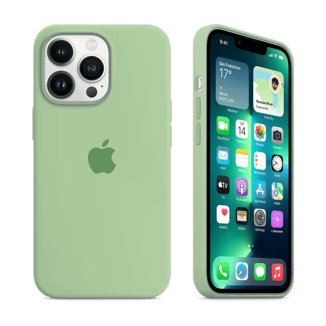 iPhone Silicone Case (Matcha Green) - A-1 Thread Vault
