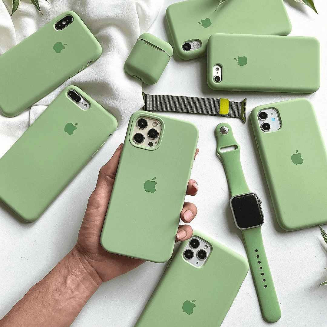 iPhone Silicone Case (Matcha Green) - A-1 Thread Vault