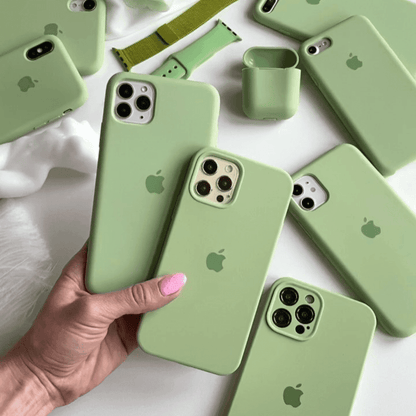 iPhone Silicone Case (Matcha Green) - A-1 Thread Vault