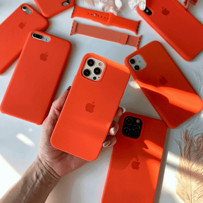 iPhone Silicone Case (Orange) - A-1 Thread Vault