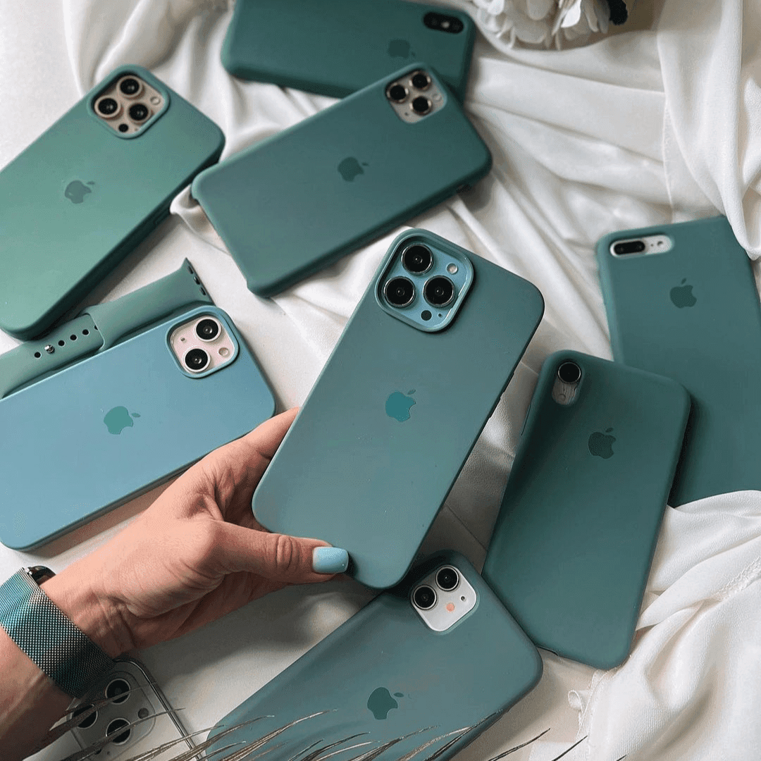 iPhone Silicone Case (Pine Green) - A-1 Thread Vault