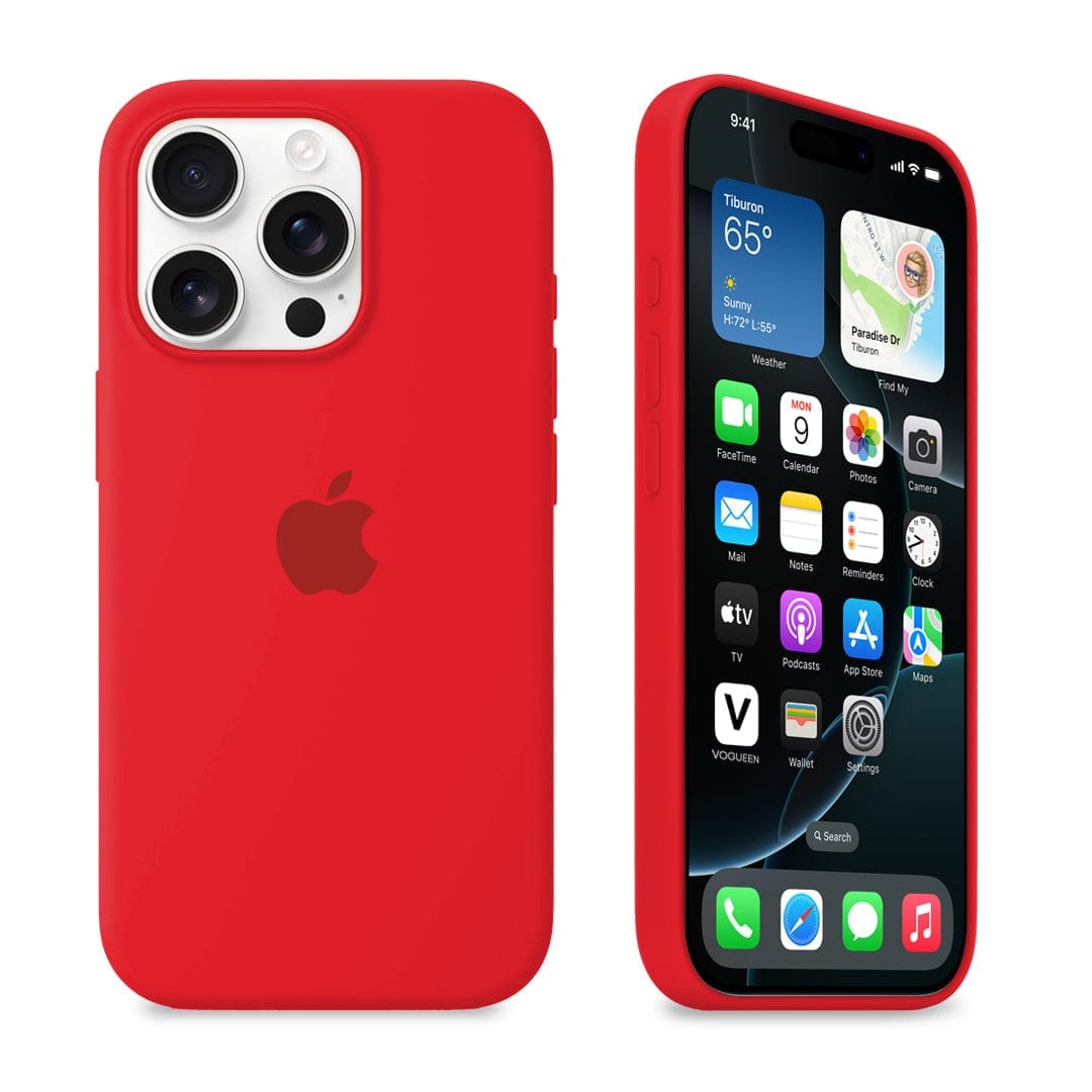 iPhone Silicone Case (Red) - A-1 Thread Vault