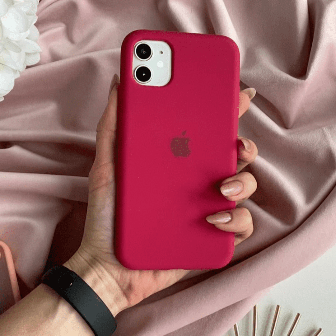 iPhone Silicone Case (Rose Red) - A-1 Thread Vault