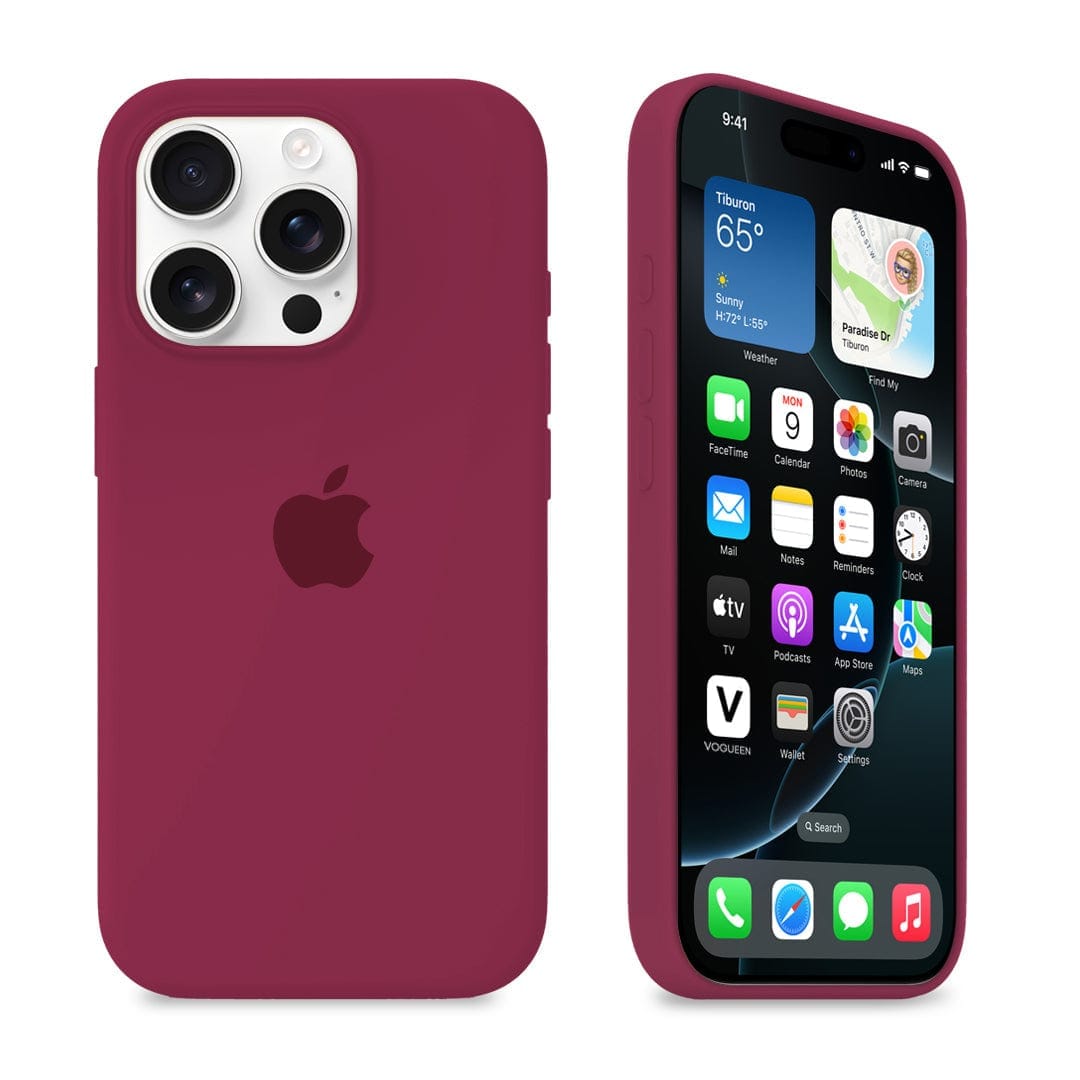 iPhone Silicone Case (Rose Red) - A-1 Thread Vault