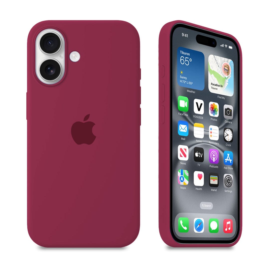 iPhone Silicone Case (Rose Red) - A-1 Thread Vault