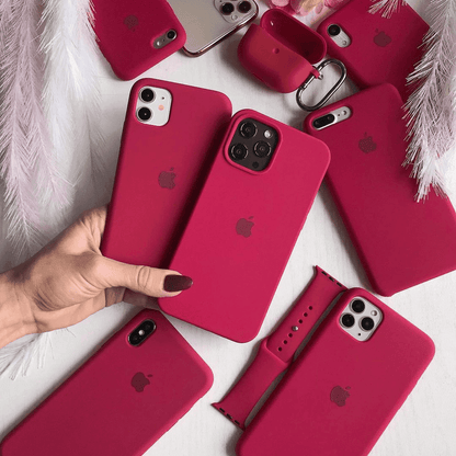 iPhone Silicone Case (Rose Red) - A-1 Thread Vault
