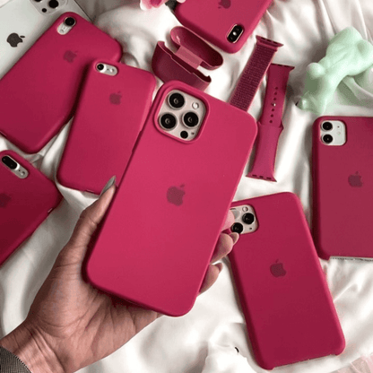 iPhone Silicone Case (Rose Red) - A-1 Thread Vault
