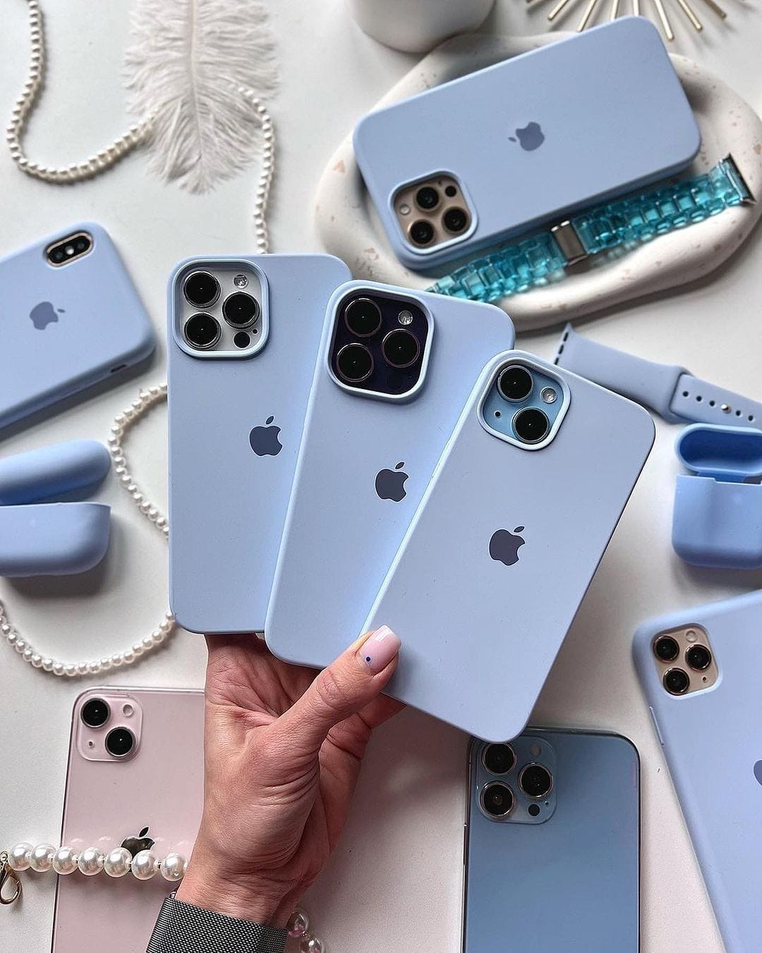 iPhone Silicone Case (Sky Blue) - A-1 Thread Vault