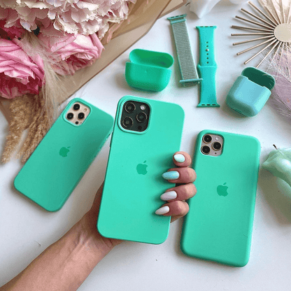 iPhone Silicone Case (Spearmint Green) - A-1 Thread Vault