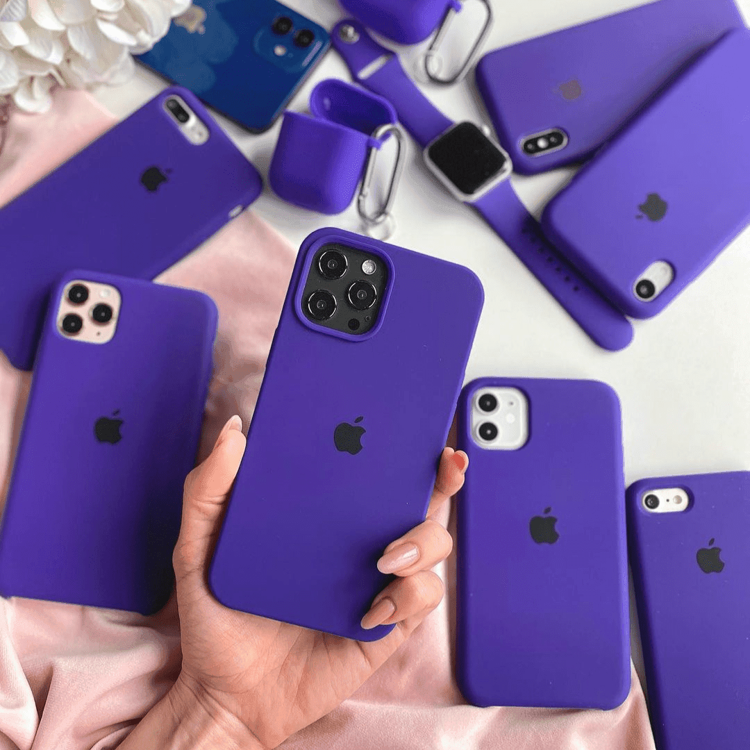 iPhone Silicone Case (Violet) - A-1 Thread Vault