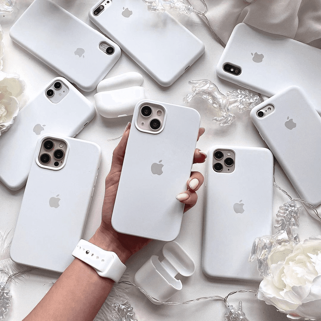 iPhone Silicone Case (White) - A-1 Thread Vault