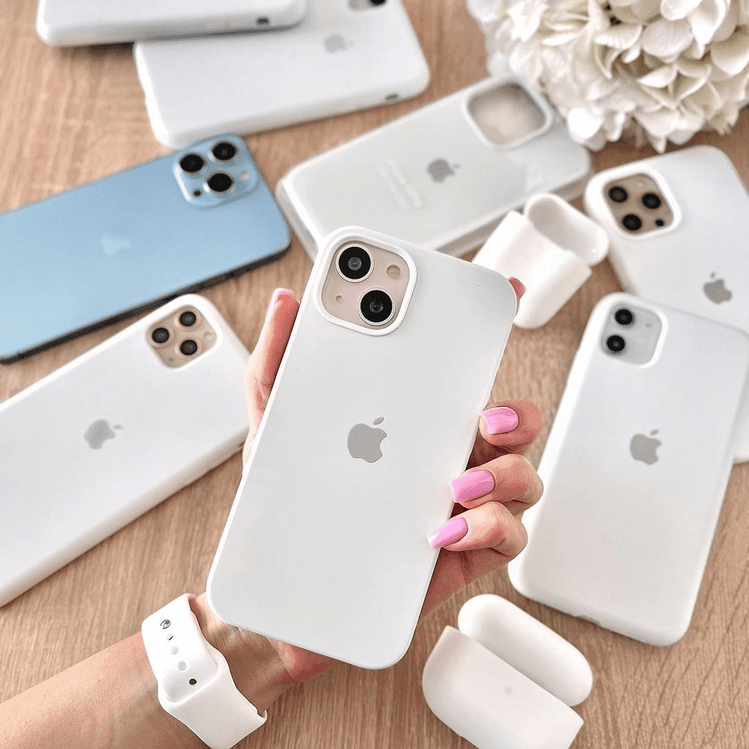 iPhone Silicone Case (White) - A-1 Thread Vault