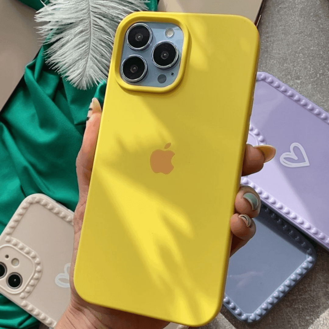 iPhone Silicone Case (Yellow) - A-1 Thread Vault