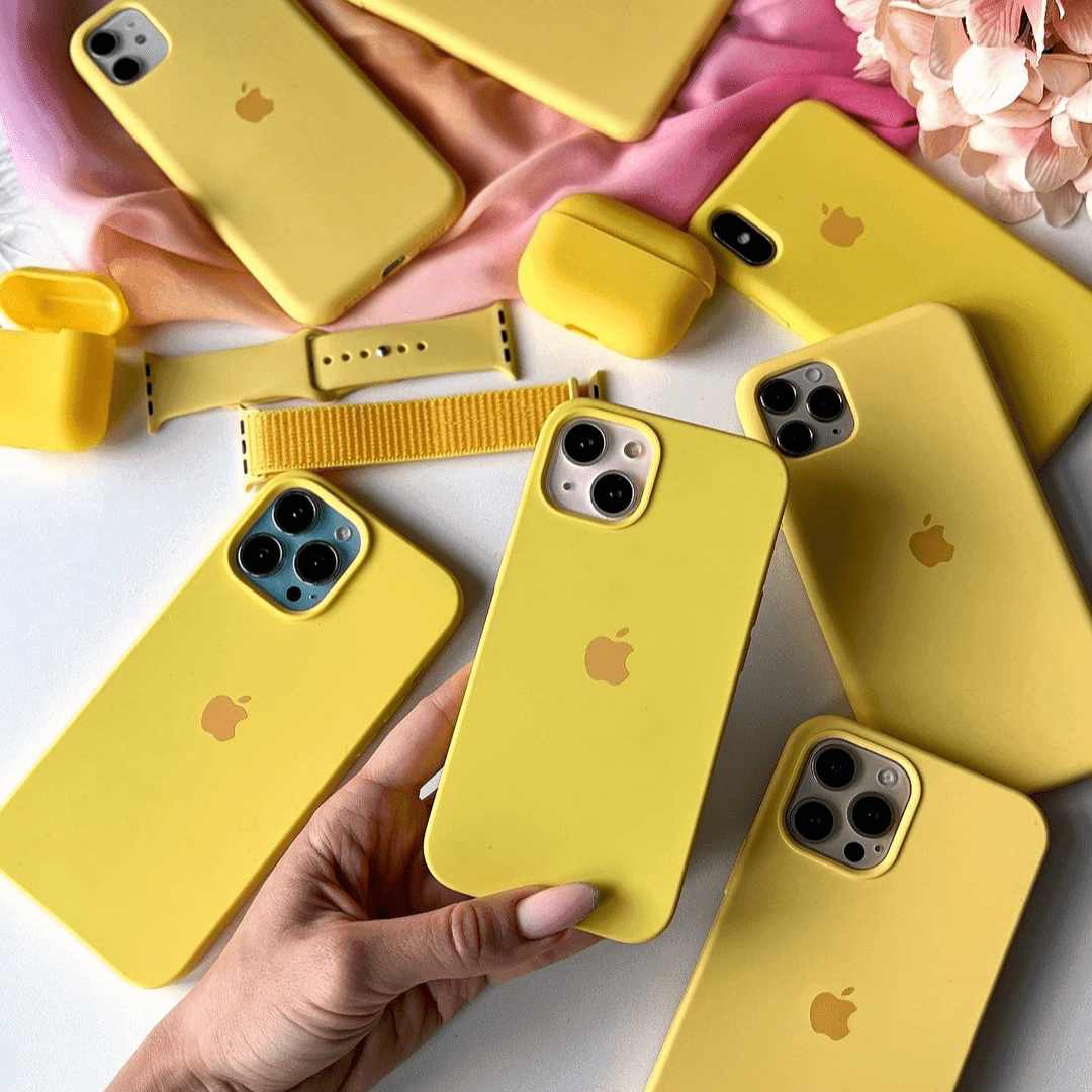 iPhone Silicone Case (Yellow) - A-1 Thread Vault