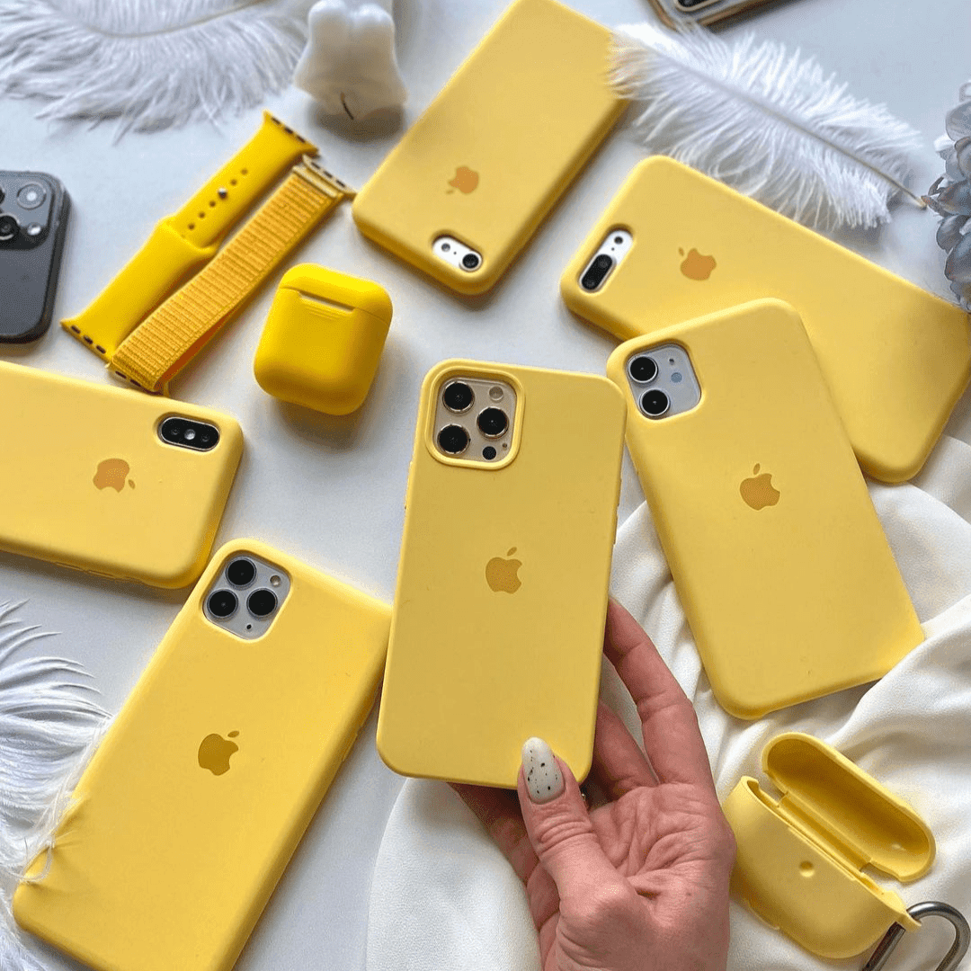 iPhone Silicone Case (Yellow) - A-1 Thread Vault