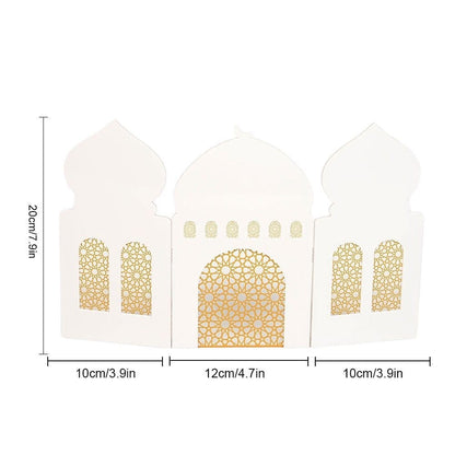 Islamic Acrylic Folding Screen Hollow Pattern Desktop Decor (MAC402) - A-1 Thread Vault
