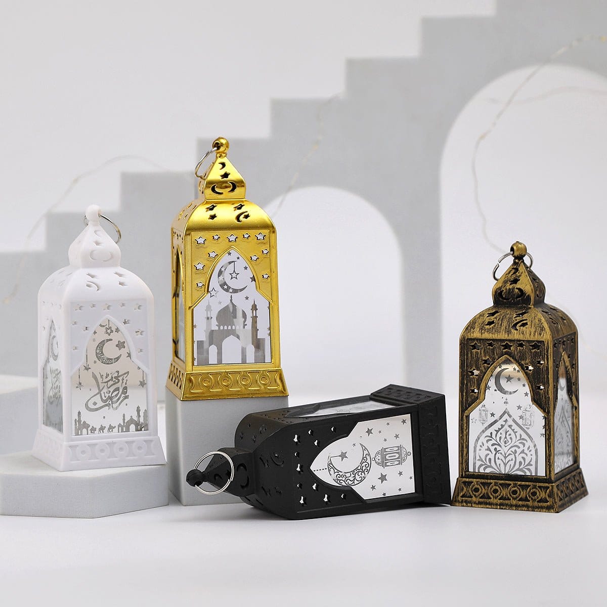 Islamic Castle Lantern Decorative Hanging & Table Lamp (MAC397) - A-1 Thread Vault