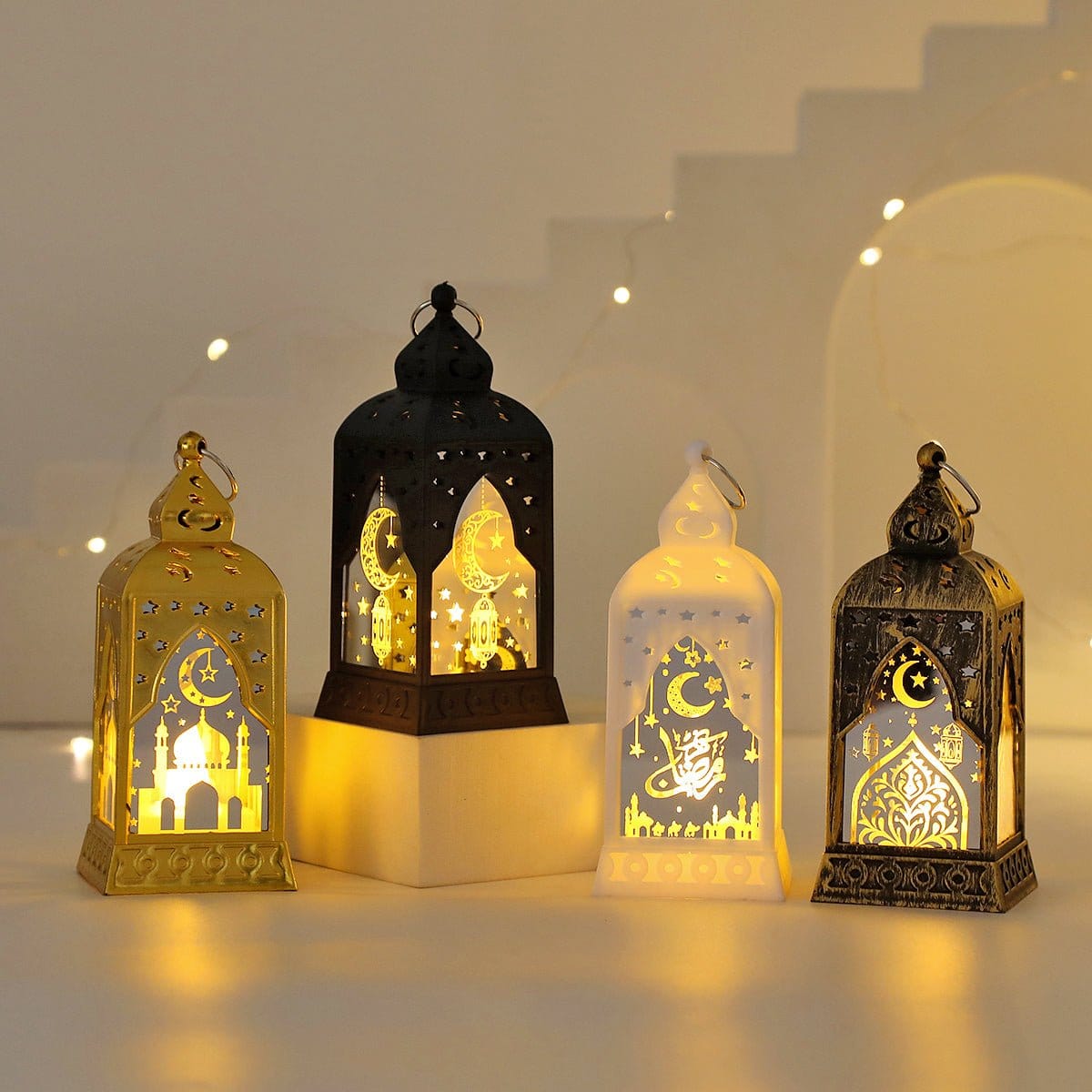 Islamic Castle Lantern Decorative Hanging & Table Lamp (MAC397) - A-1 Thread Vault