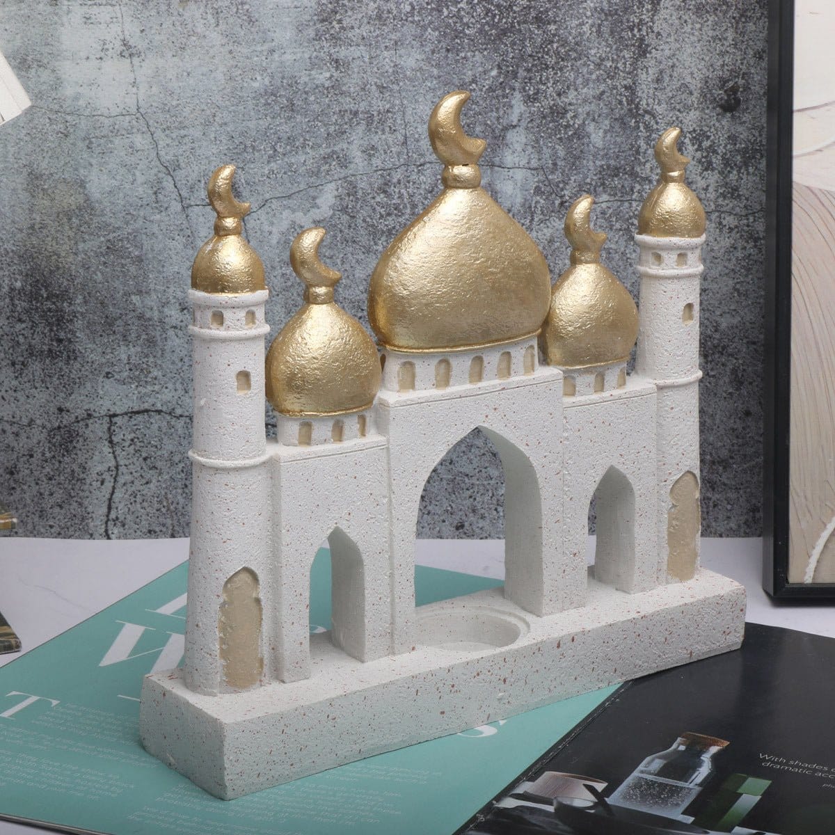 Islamic Mosque Resin Decorative Ornament (MAC396) - A-1 Thread Vault