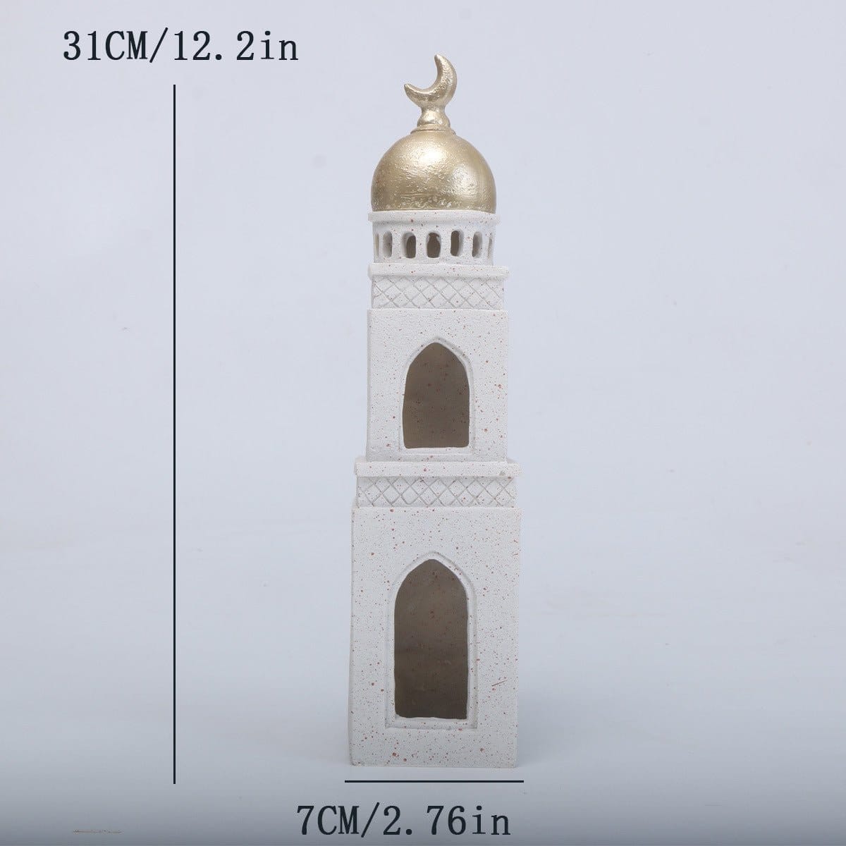 Islamic Mosque Resin Decorative Ornament (MAC396) - A-1 Thread Vault