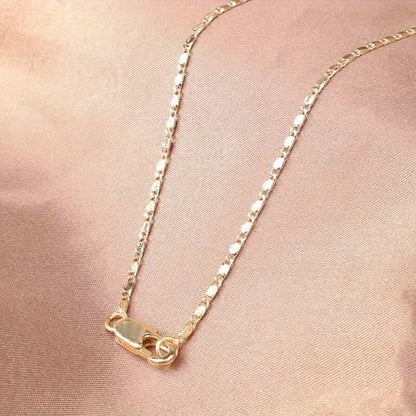 Italian 18K Gold Plated Punk Chain Necklace - A-1 Thread Vault