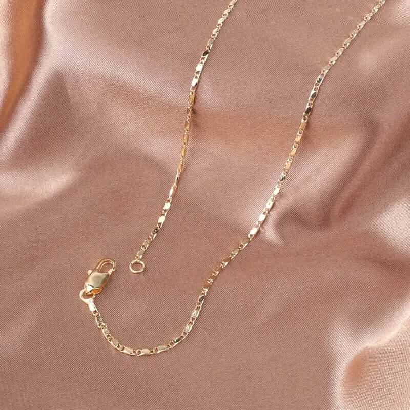 Italian 18K Gold Plated Punk Chain Necklace - A-1 Thread Vault