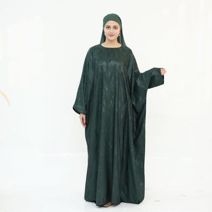 Jacquard Batwing Maxi Abaya(MA447) - A-1 Thread Vault