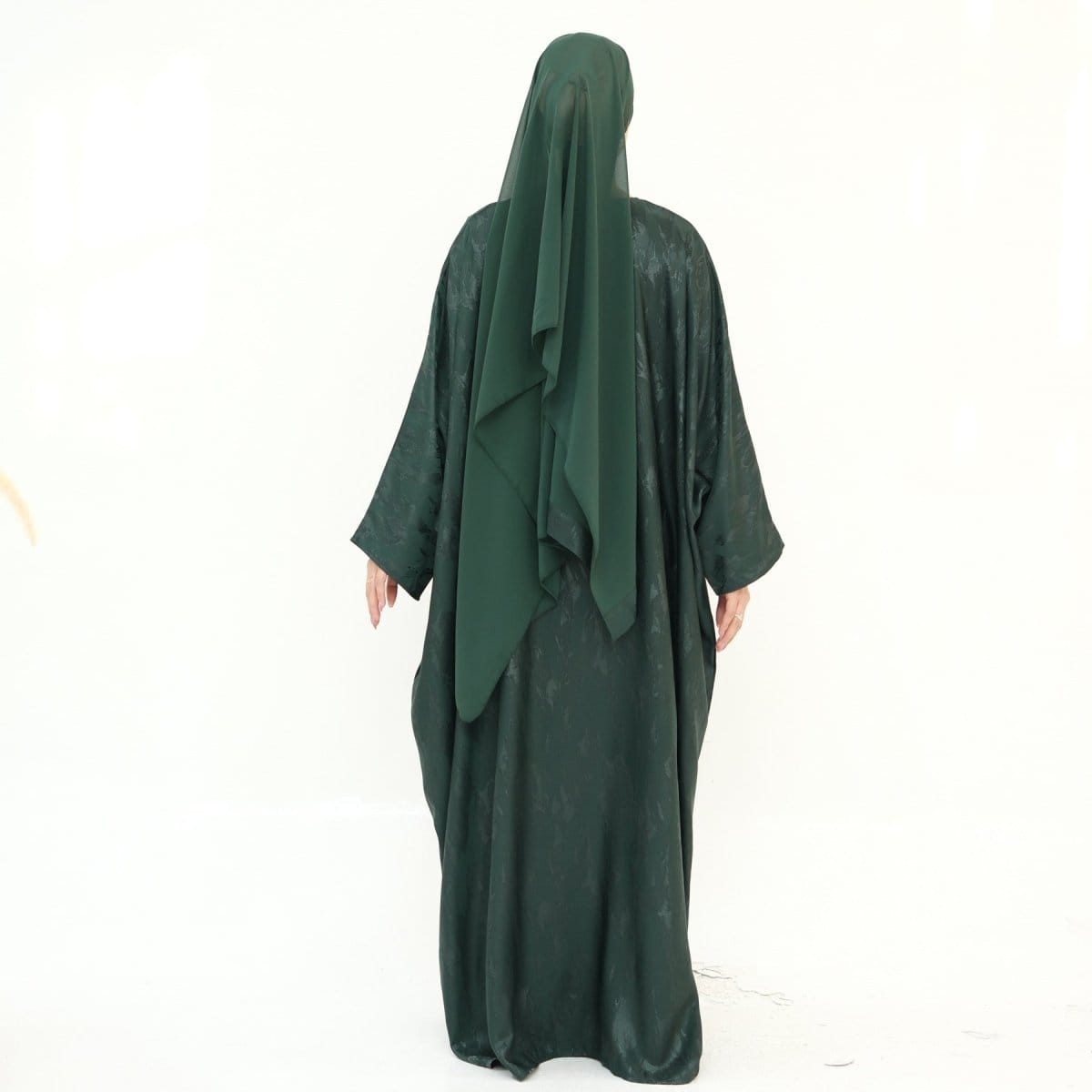 Jacquard Batwing Maxi Abaya(MA447) - A-1 Thread Vault