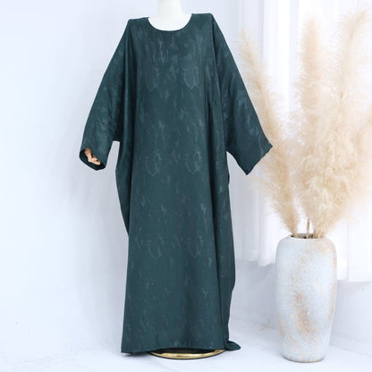 Jacquard Batwing Maxi Abaya(MA447) - A-1 Thread Vault