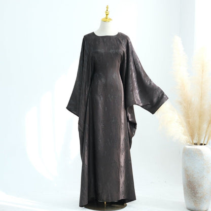 Jacquard Batwing Maxi Abaya(MA447) - A-1 Thread Vault