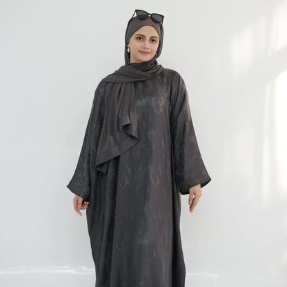 Jacquard Batwing Maxi Abaya(MA447) - A-1 Thread Vault