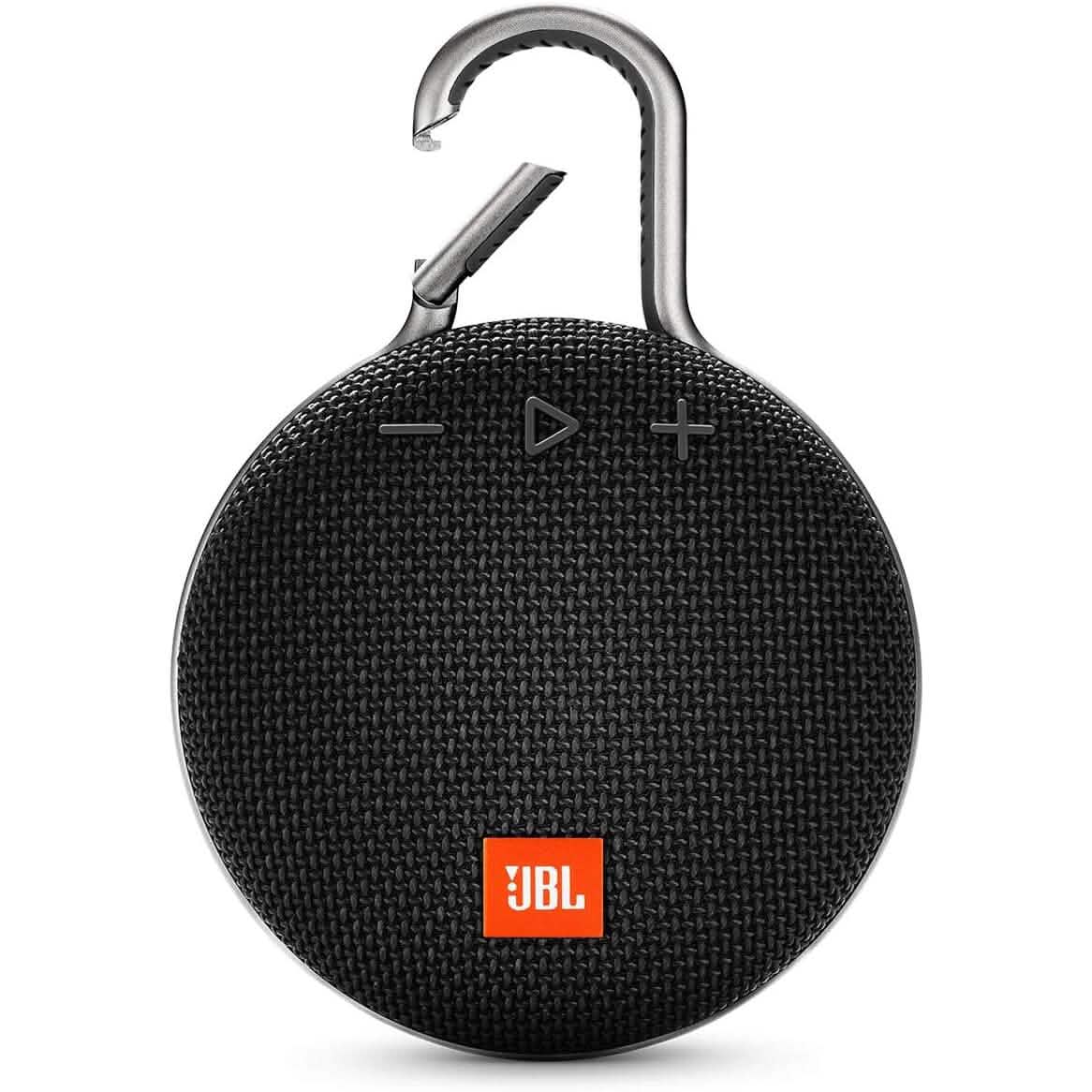 JBL Clip 3 Black - Waterproof, Durable & Portable Bluetooth Speaker (Refurbished) - A-1 Thread Vault