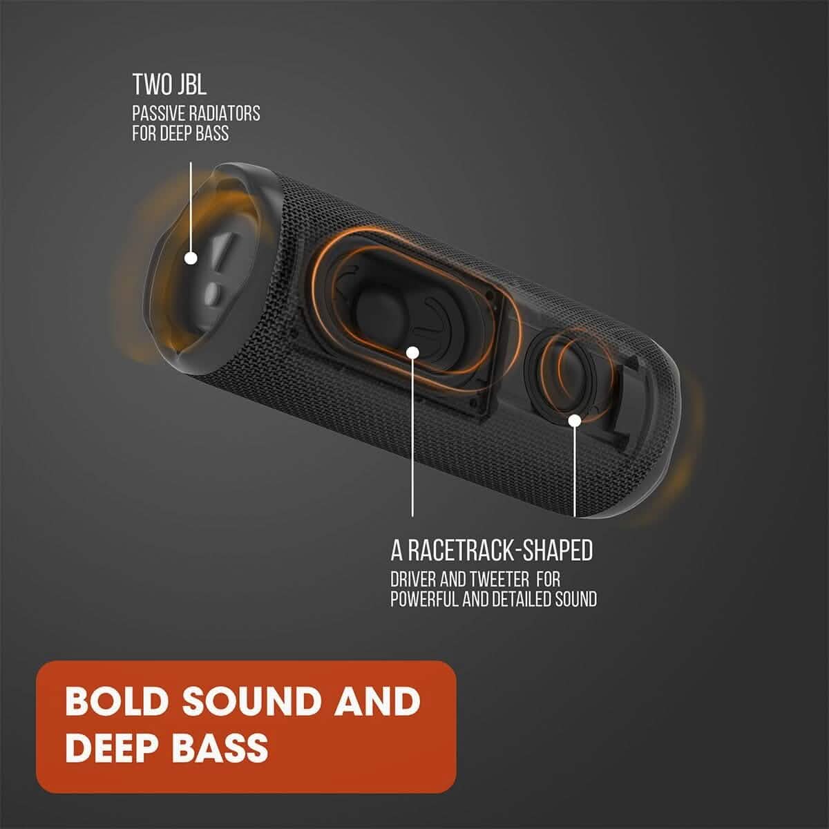 JBL Flip 6 Portable Bluetooth Speaker (Refurbished) - A-1 Thread Vault