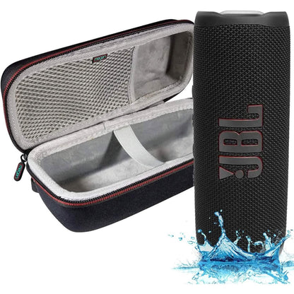 JBL Flip 6 - Waterproof Portable Bluetooth Speaker with Megen Hardshell Case - A-1 Thread Vault