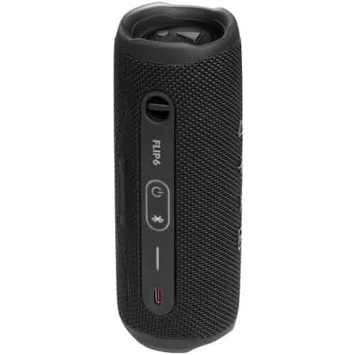 JBL FLIP 6 Waterproof Portable Speaker Bundle with gSport Carbon Fiber Case (Black) (Refurbished) - A-1 Thread Vault