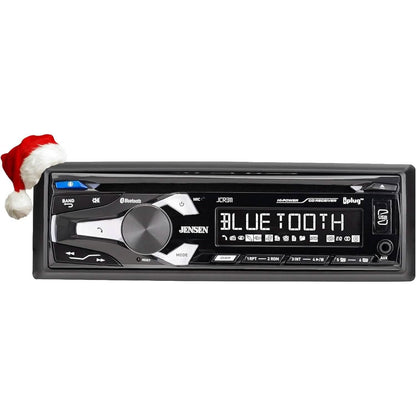 Jensen JCR311 10 Character LCD Single DIN Car Stereo Radio CD Player (Refurbished) - A-1 Thread Vault