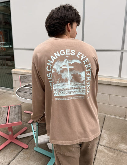 Jesus Changes Everything LS Heavyweight Tee - A-1 Thread Vault