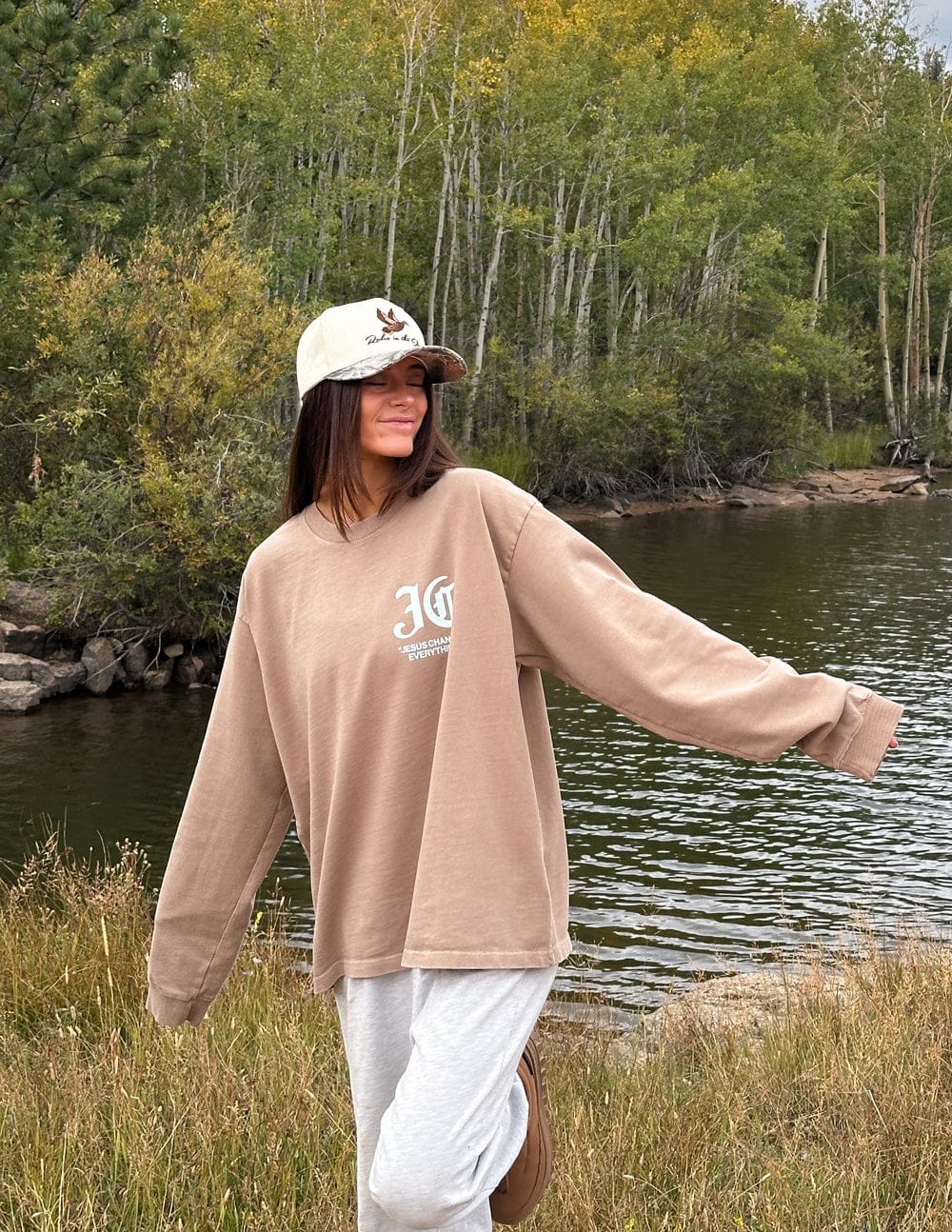 Jesus Changes Everything LS Heavyweight Tee - A-1 Thread Vault
