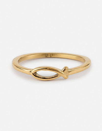 Jesus Fish Ring - A-1 Thread Vault