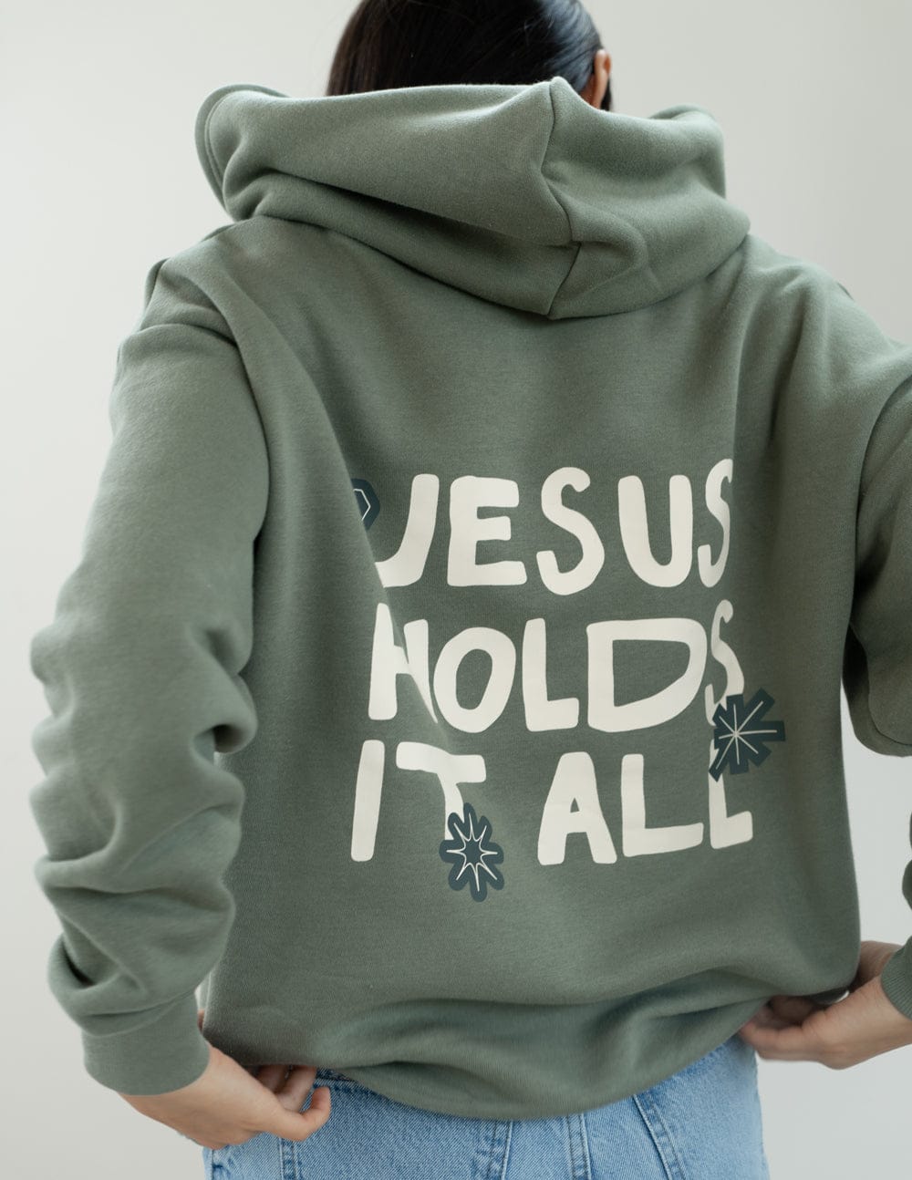 Jesus Holds It All Unisex Hoodie - A-1 Thread Vault