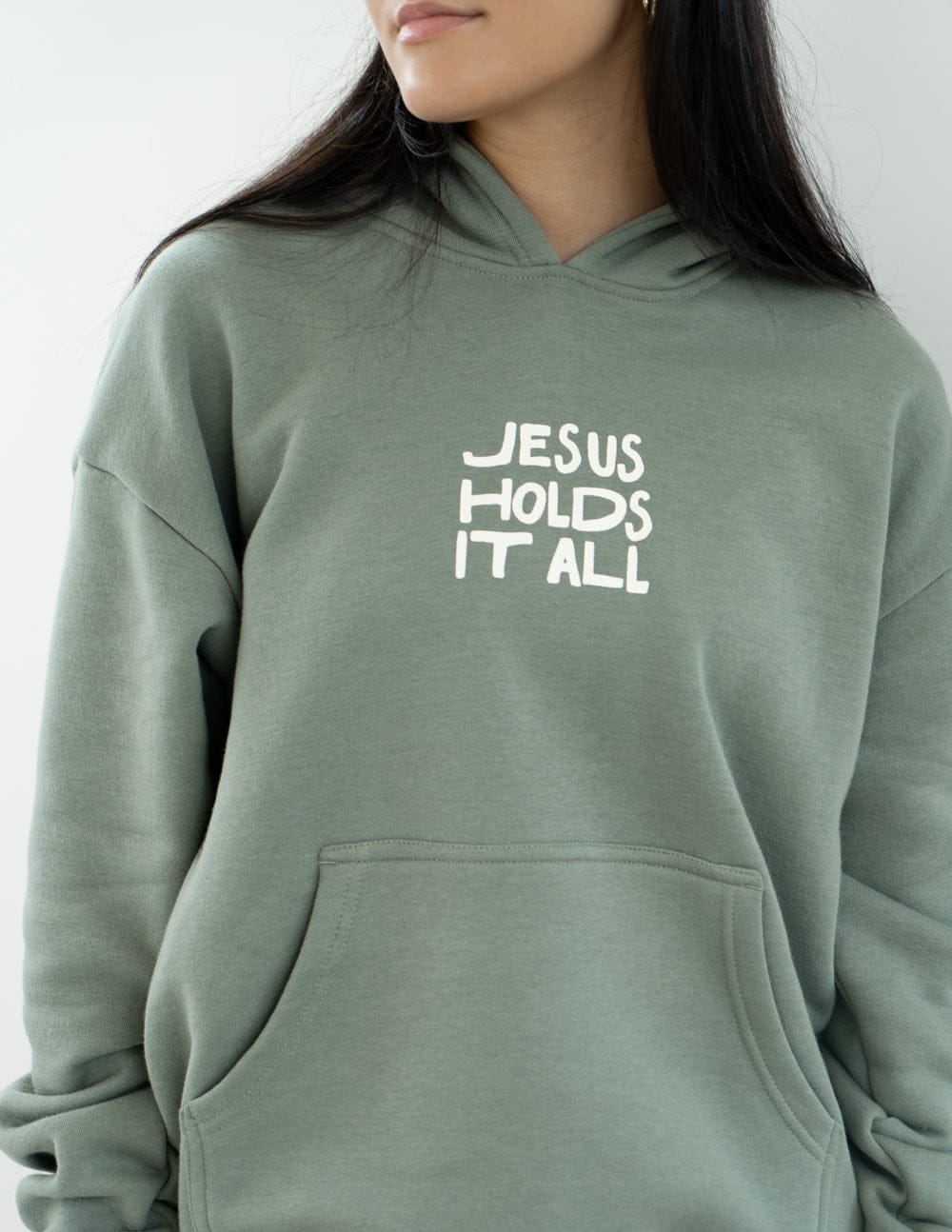 Jesus Holds It All Unisex Hoodie - A-1 Thread Vault