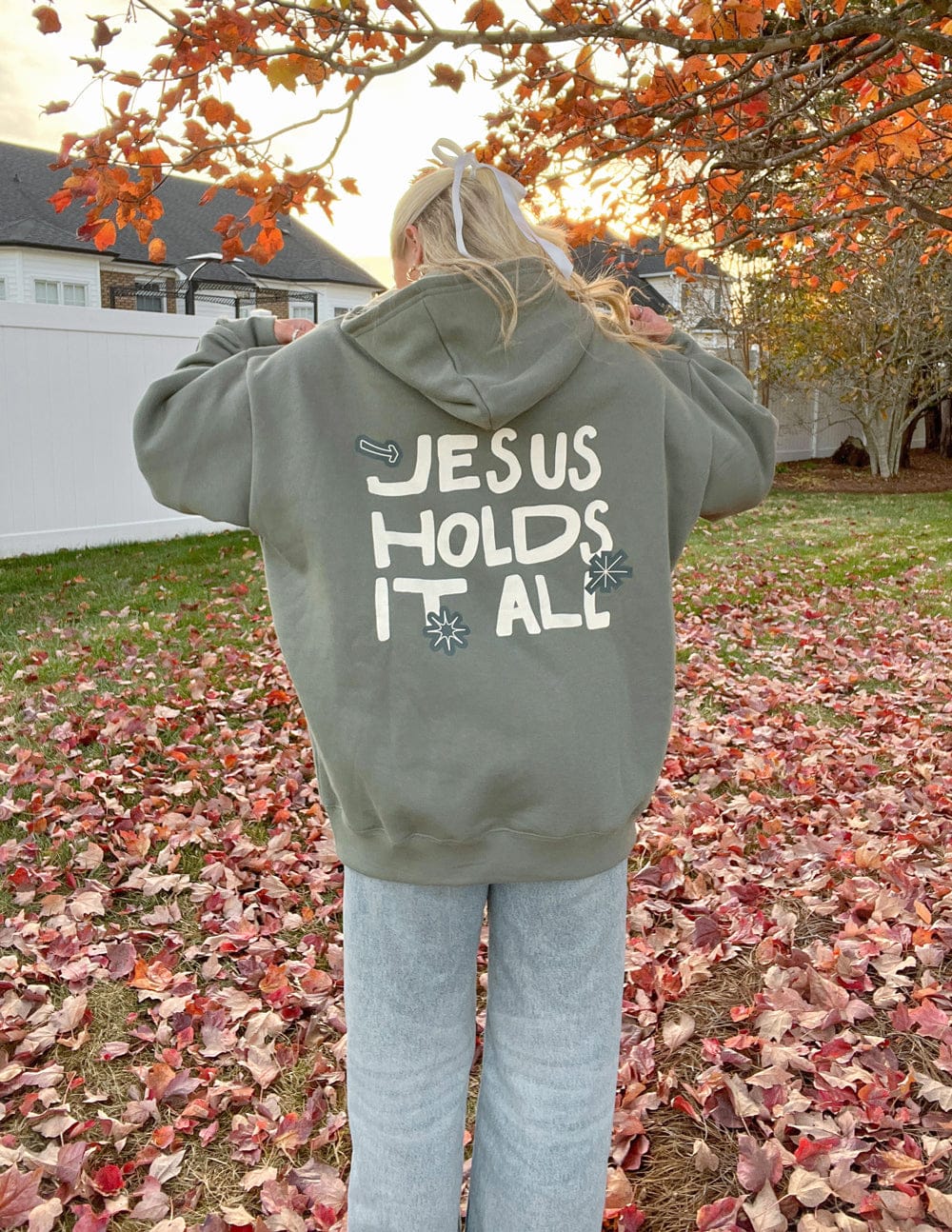 Jesus Holds It All Unisex Hoodie - A-1 Thread Vault