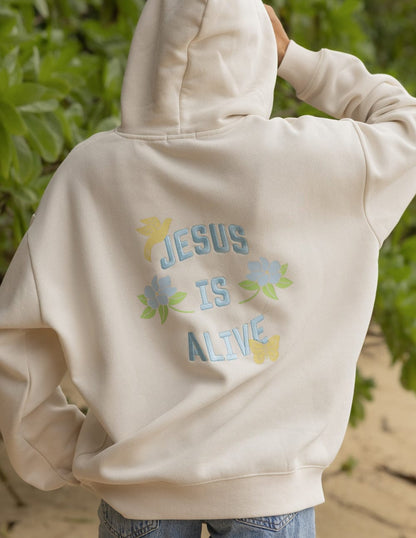 Jesus Is Alive Unisex Hoodie - A-1 Thread Vault
