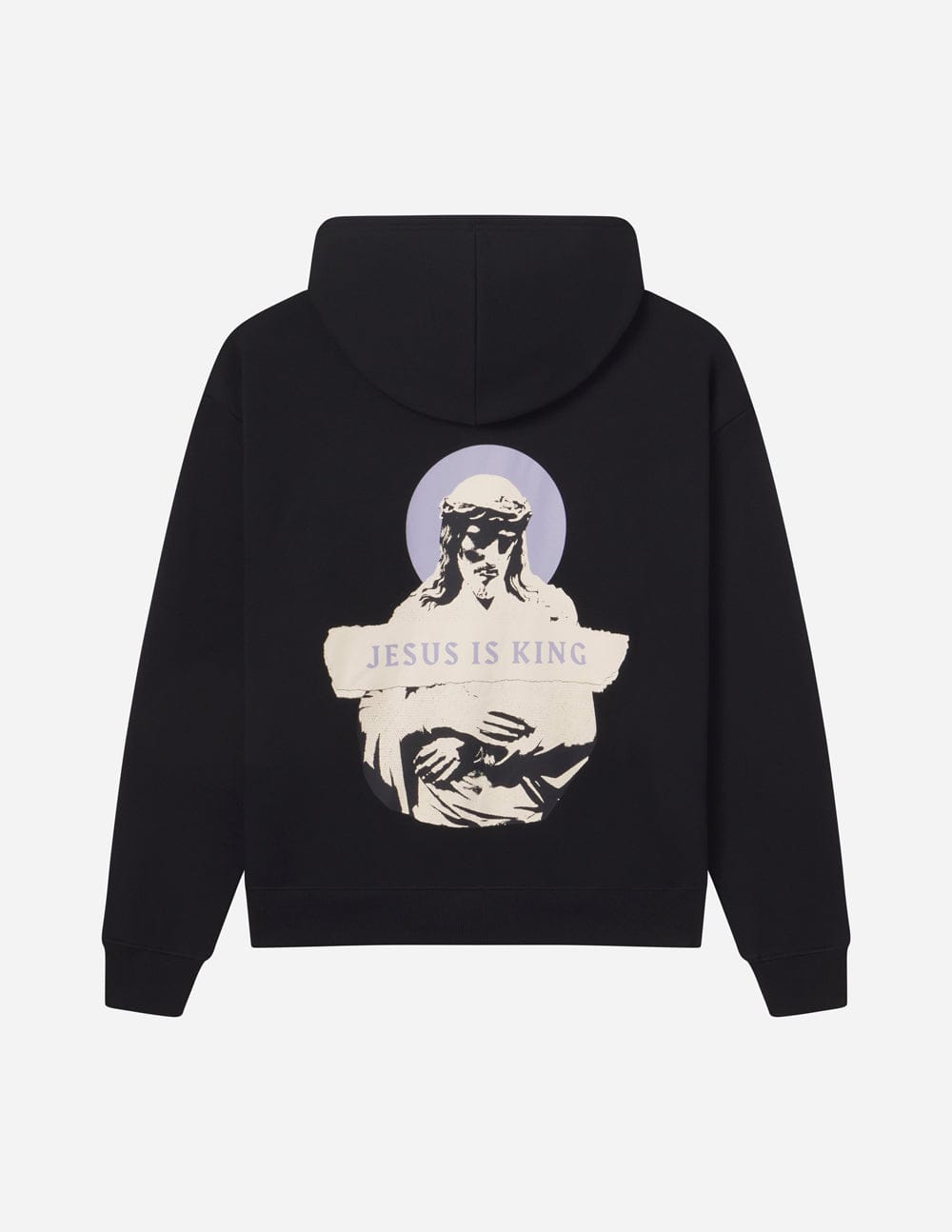 Jesus Is King Black Unisex Hoodie - A-1 Thread Vault
